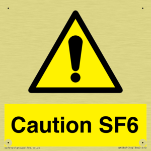 Caution SF6